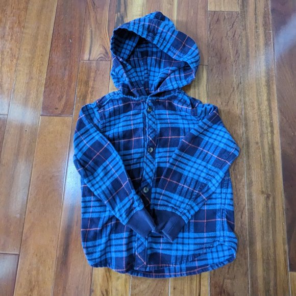 Hanna Andersson Boys Flannel Shirt (4) - Picture 1 of 4